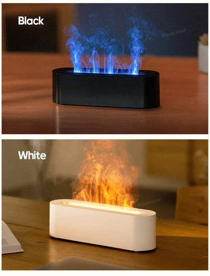 Flame Simulation Light with Aroma Humidifier