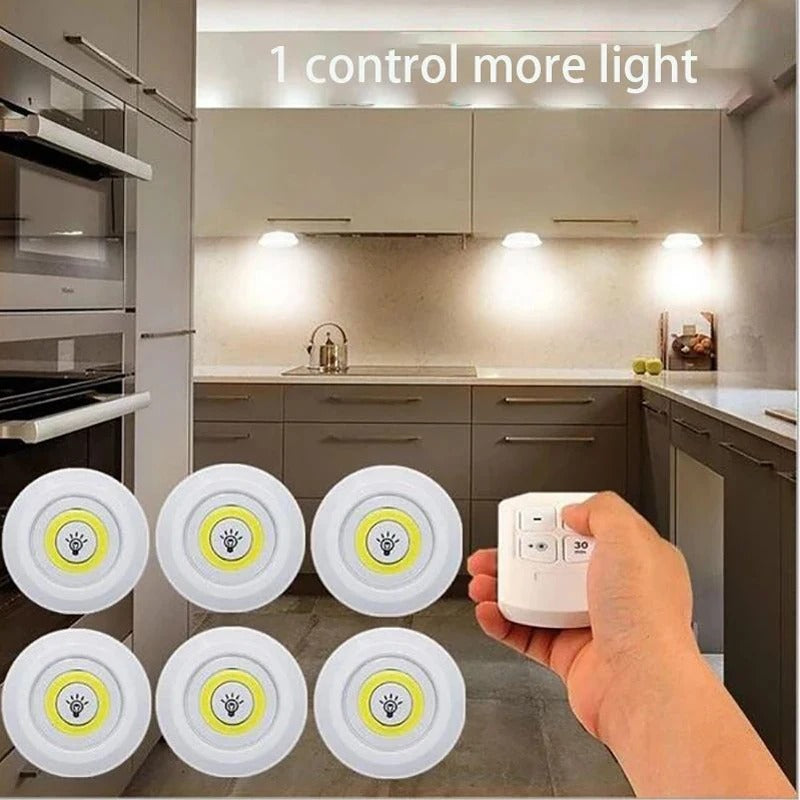 Dimmable Wireless Light with Remote Control