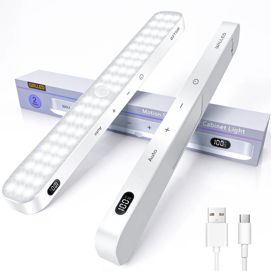 Wireless LED-Light with Motion Sensor and Display